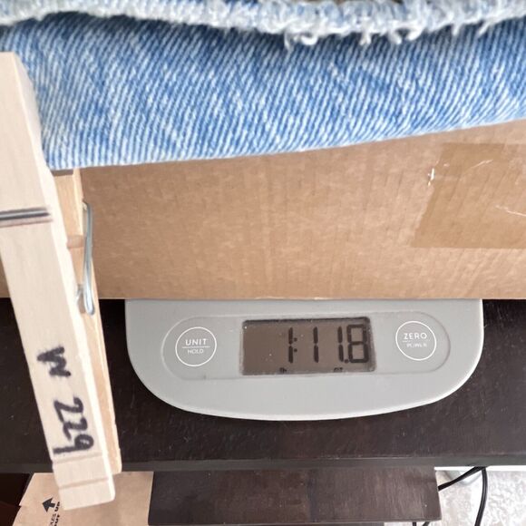 Abercrombie Fitch Jeans Women 32 Blue 90s Straight Ultra High Rise Curve Love - Picture 11 of 12